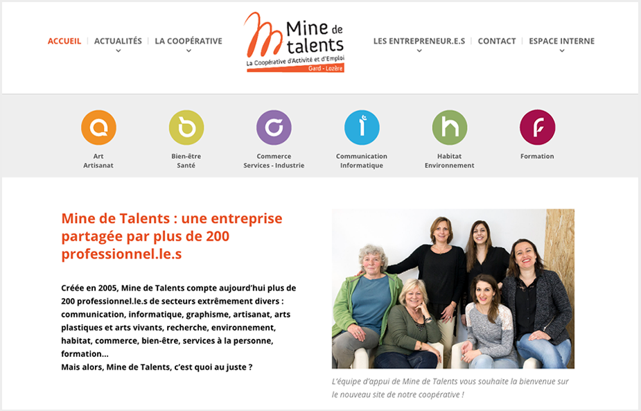 Bienvenue sur le nouveau site de Mine de Talents !